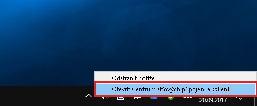 Eduroam - nastavení ve Win10 01