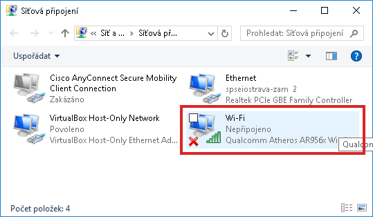 Eduroam - nastavení ve Win10 03