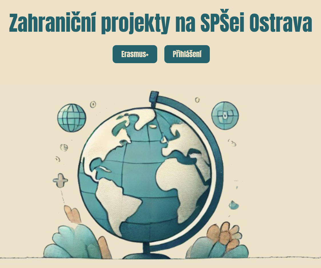 Zahraniční projekty na SPŠei Ostrava